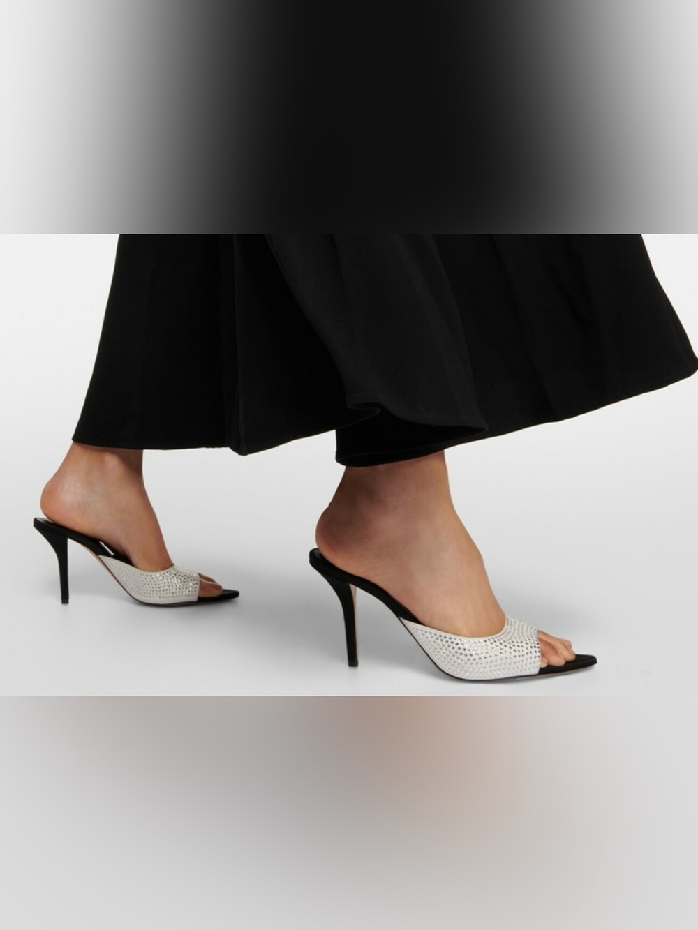 Gia Borghini perni  04 crystal embellished mules